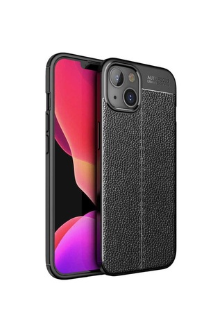 Apple Uyumlu iPhone 13 Mini Kılıf Zore Niss Silikon Kapak Siyah