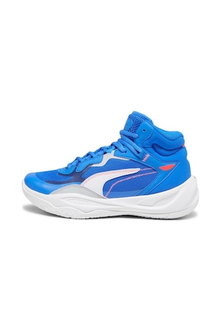 Puma Playmaker Pro Mid Mavi Basketbol Ayakkabısı 37833008 Mavi