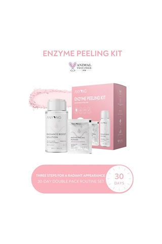 Enzim Peeling Kit Papain Enzimi, Salisilik Asit & Pirinç Suyu