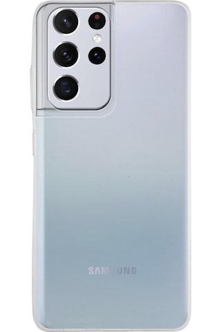 Samsung Galaxy Uyumlu S21 Ultra Kılıf 1mm Şeffaf Silikon Kılıf