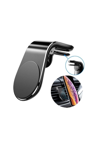 Araç içi Mıknatıslı Telefon Tutucu L Model