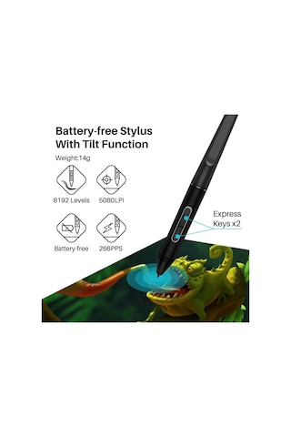 Huıon Kamvas Pro 12 GT-116 11.6" Grafik Çizim Tableti