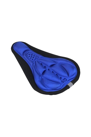 Bisiklet Yumuşak Dolgulu Jel Rahat Koltuk Sele Kılıfı Mavi