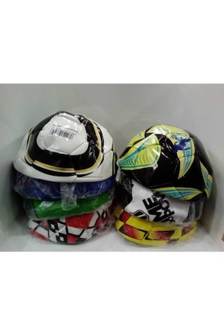 Dikişli Gözde Can Futbol Topu Çok Renkli