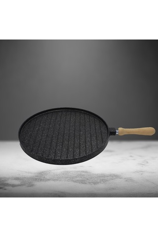 Zümrüt Gözleme Tavası 34 Cm Siyah