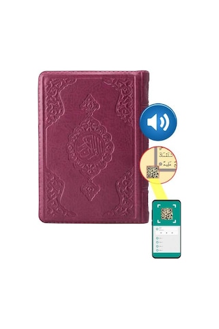 Çanta Boy Kur'An-I Kerim (Lila. Kılıflı. Mühürlü) N11.1576