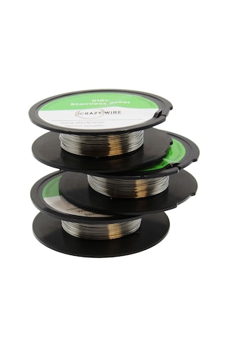 Crazy Wire Stainless Steel Ss316l 30 Ga Makara Tel 8 Metre 25 Feet