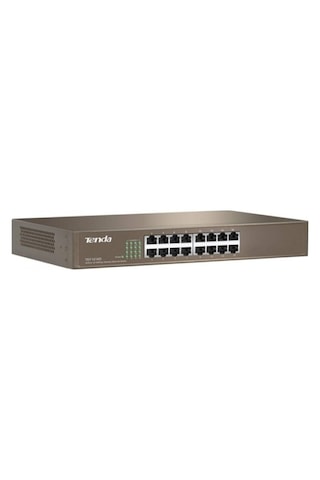 Tenda Tef1016D 16 Port 10-100 Mbps Switch Çelik Kasa Rack Mount