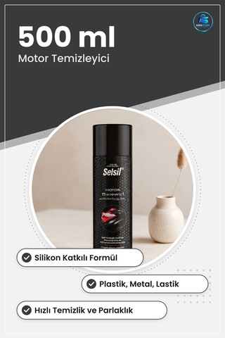 Araç Motor Temizleyici Parıatcı Sprey 500 Ml Hızlı Temizlik Parla