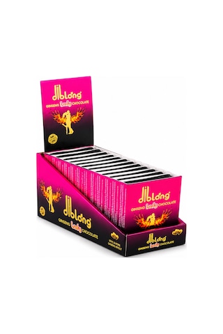 Ginseng Lady Chocolate 12'li Tekli Paket Bitkisel İçerikli Çikolata