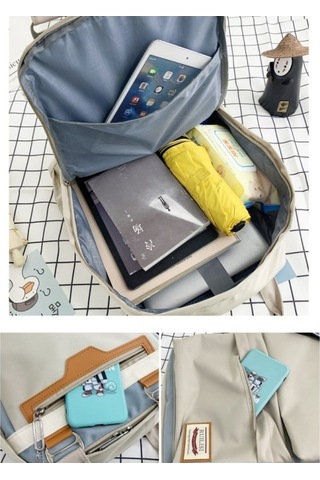 Ruilisi 8028 Sırt Çantası - Bej 40g Geo Black