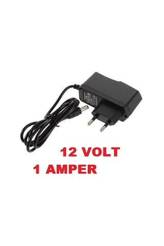 Mini Uydu Alıcısı Cihazı Adaptörü Şarj Cihazı 12 Volt 1 Amper