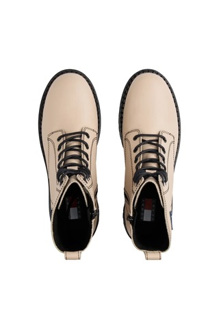 Tommy Hilfiger Tjw Urban Lace Up Bo Bej Kadın Bot