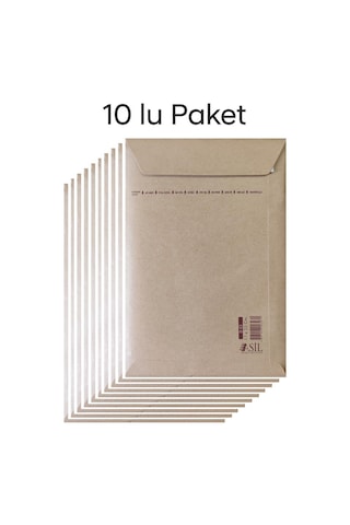 Hava Kabarcıklı Torba Zarf 17cm x 23,cm - 10'lu Paket
