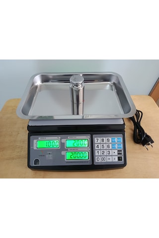 30 Kg Terazi-ayter 30s-2026 Bakanlık Onaylı Mühürlü-pazar Market Tartı-yeni Hafızalı Model-