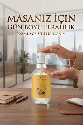 Bursa Şehir Kolonyaları, 3'lü Masa Üstü Kolonyası, Ofis Kolonyası, Parfümlü Kolonya