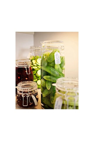 Ikea Korken Gıda Kavanozu 2000 Ml 30,5 X 11 Cm Şeffaf
