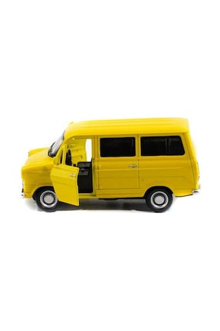 Birlik Oyuncak Ford Minibüs 1-36 Metal Araç - Sessiz - Sarı