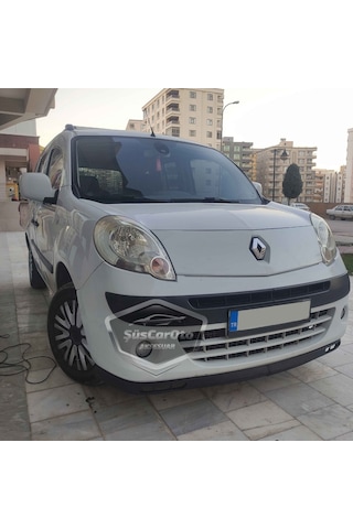 Renault Kangoo 2 2008-2021 Uyumlu Üniversal Laguna Lip Esnek Ön Lip 2 Parça Tampon Altı Dil Karlık Ön Ek 00 Şüscaroto Aksesuar