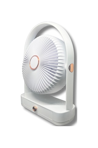 Ys2235 Taşınabilir Masaüstü Beyaz Usb Fan