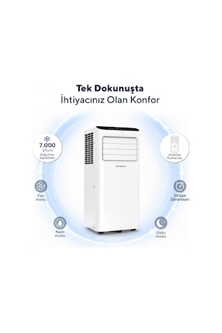 Kumtel Kusunoki KMPAC-7 7.000 Btu Taşınabilir Portatif Klima