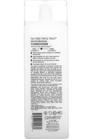 Giovanni Tea Tree Triple Treat Canlandırıcı Saç Kremi 250ml