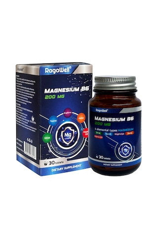 Ragawell Magnesium B6+d3 30 Tablet