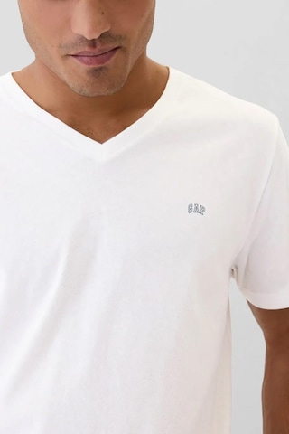 Gap V-frch Everyday Soft Erkek Tişört-13790 Beyaz