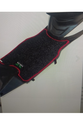 Elektrikli Motosiklet Paspas Volta Vsx Uyumlu Kırmızı Kenar