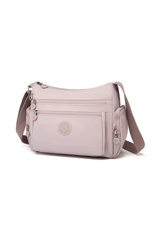 Krinkıl Kumaş Kadın Postacı Çantası Smart Bags 1115 Kum