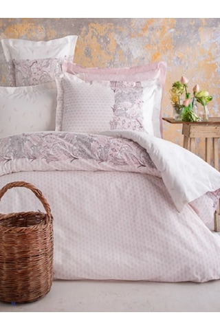 Apricitas Home Grace Pink Çift Kişilik Nevresim Takımı