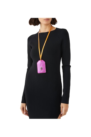 Kurt Geiger Southbank Tag Lanyard , Kadın Boyun Askılı Kartlık Tek Boyut Şık Aksesuar Pembe