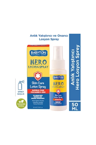 Babyton Hero Nemlendirici Losyon Sprey 50 Ml