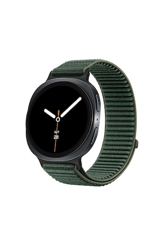Huawei Band 11 / 11 Pro Kordon Dalgalı Cırt Cırt Hasır Strap
