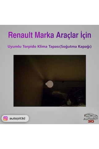 Renault Marka Araçlar İçin Torpido Klima Tapası Soğutma Kapağı 7701062156 Muadili