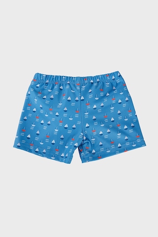 Slipstop Caspian Nappy Desenli Belden Bağlamalı Mayo Short Erkek Çocuk Mayo Short Sn2681000002 Mavi