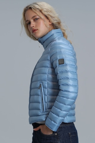 Lufian Mary Kaztüyü Kadin Mont Mavi Mavi 122120022100300 Mavi