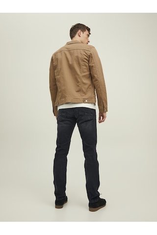 Jack & Jones Erkek Glenn Fox 147 Slim Fit Jean - 12223627 Black Denim