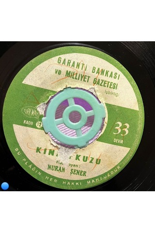 Nuran Şener - Sihirli Davul / Kınalı Kuzu - Garanti Bankası & Milliyet İş Birliği Nadir
