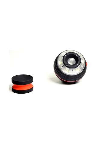 Worldforce Profesyonel Top Şekilli Manyetik Pod Led Fener 250Lm N11.6101 Siyah