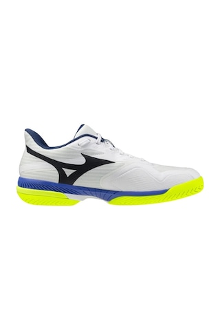Mizuno Wave Exceed Court Ac Erkek Tenis Ayakkabısı Beyaz / Mavi / Sarı Çok Renkli