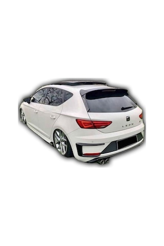 Seat Leon Uyumlu Yedek Parça Arka Tampon Kaşı Boyasız Fiber