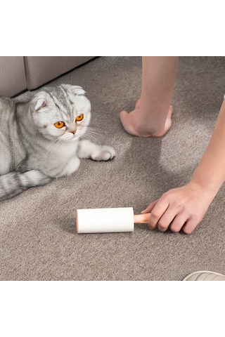 Porsima 3106 Kedi Köpek Tüy Toplayıcı Rulo 4 Adet Yedek Rulo Somo