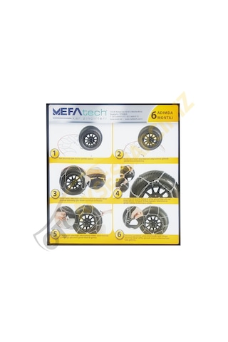 185/65/15 Mefatech X7 Takmatik Oto Araç Lastik Zinciri