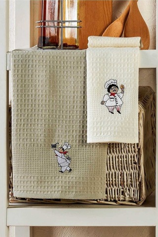 6 Parça Mutfak Kurulama Bezi 40 X 60 Cm Chef - Mh01150 1 - Renkli: Mh01150 1 Çok Renkli