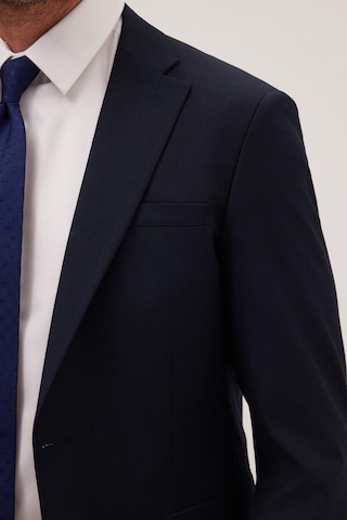 Tudors Erkek Slim Fit Mono Yaka Lacivert Takım Elbise-41298 Lacivert