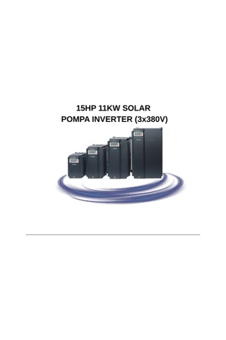 Pantec 15hp 11kw Solar Pompa Inverter 3x380v Fu9000sı-011g-9