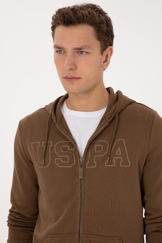 U.s. Polo Assn. Erkek Haki Hırka Örme 50313719-vr027 Haki