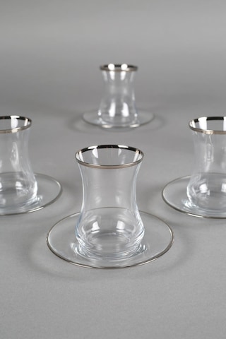 Rakle Avantgarde Platin 12 Parça Çay Seti 150 Cc Çok Renkli