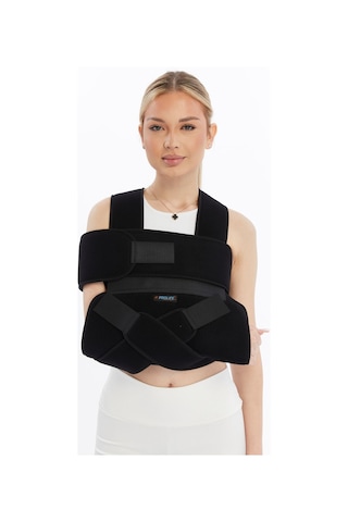 Prolife Velpo Bandajı-ağrılı Durumda Ortopedik Omuz Kol Askısı -kırık,çıkık,ıncinme,ameliyat Sonrası Siyah